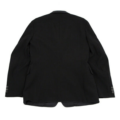 Y's for men Old Gabardine Reversible Jacket Black Size 3