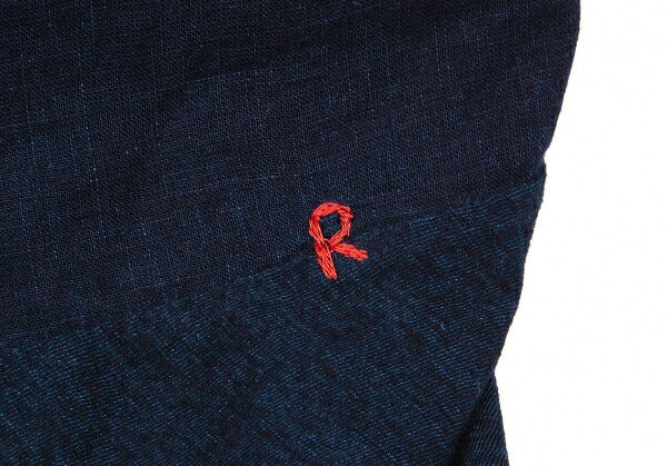 45rpm Dyed Gathered Sleeveless Tank Top Indigo Size 1