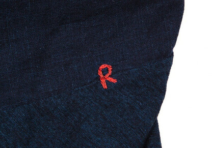 45rpm Dyed Gathered Sleeveless Tank Top Indigo Size 1
