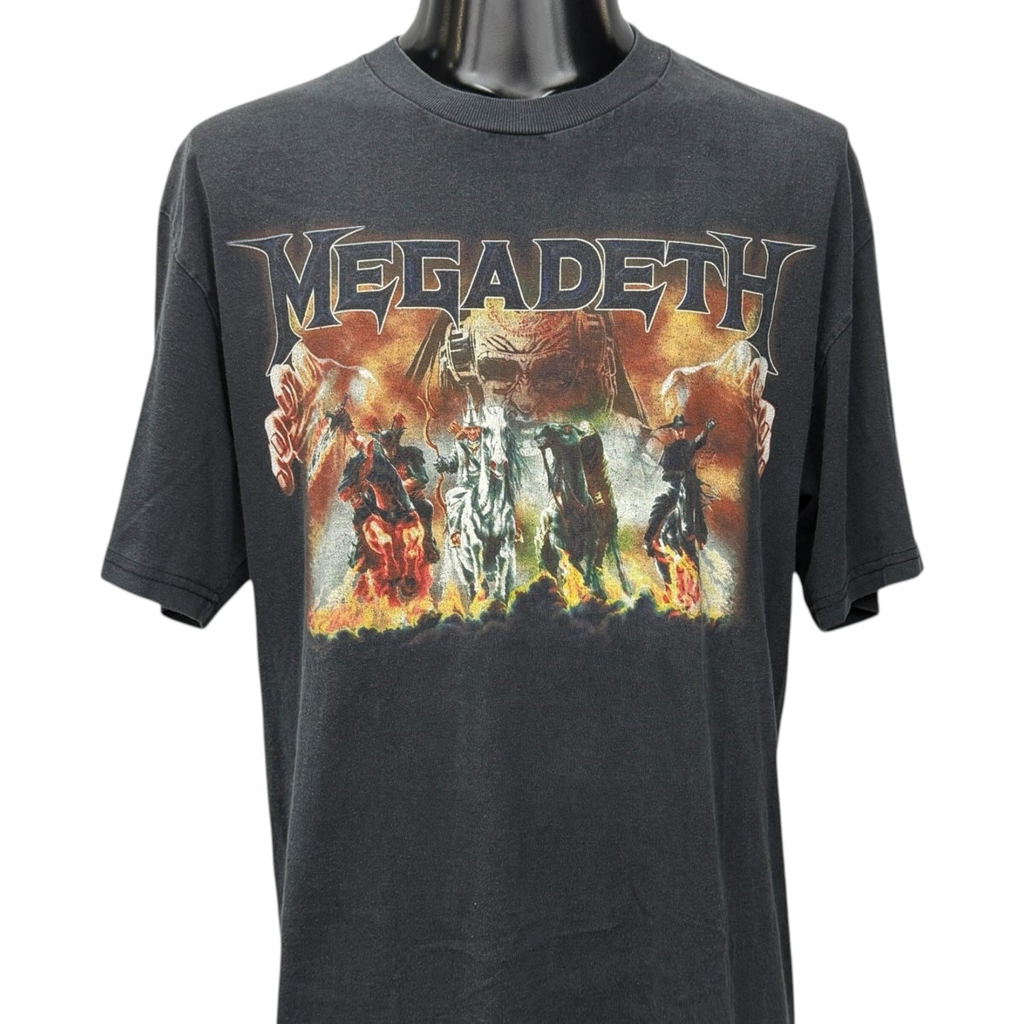 MEGADETH Y2K Blessed Are The Dead T-Shirt Size L