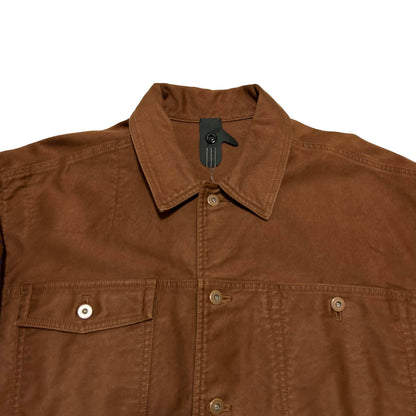 BERNHARD WILLHELM AW18 Cotton Workwear Jacket Brown Size M