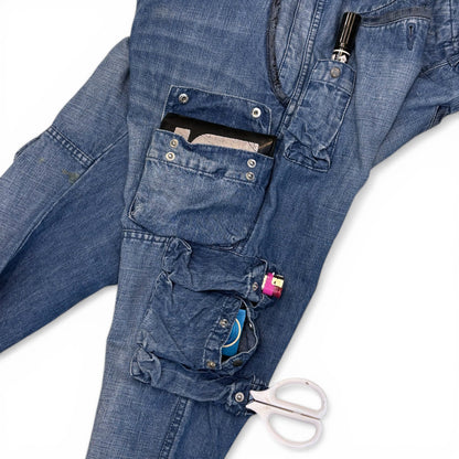 Vintage PRPS Cargo Denim Jeans Size 34