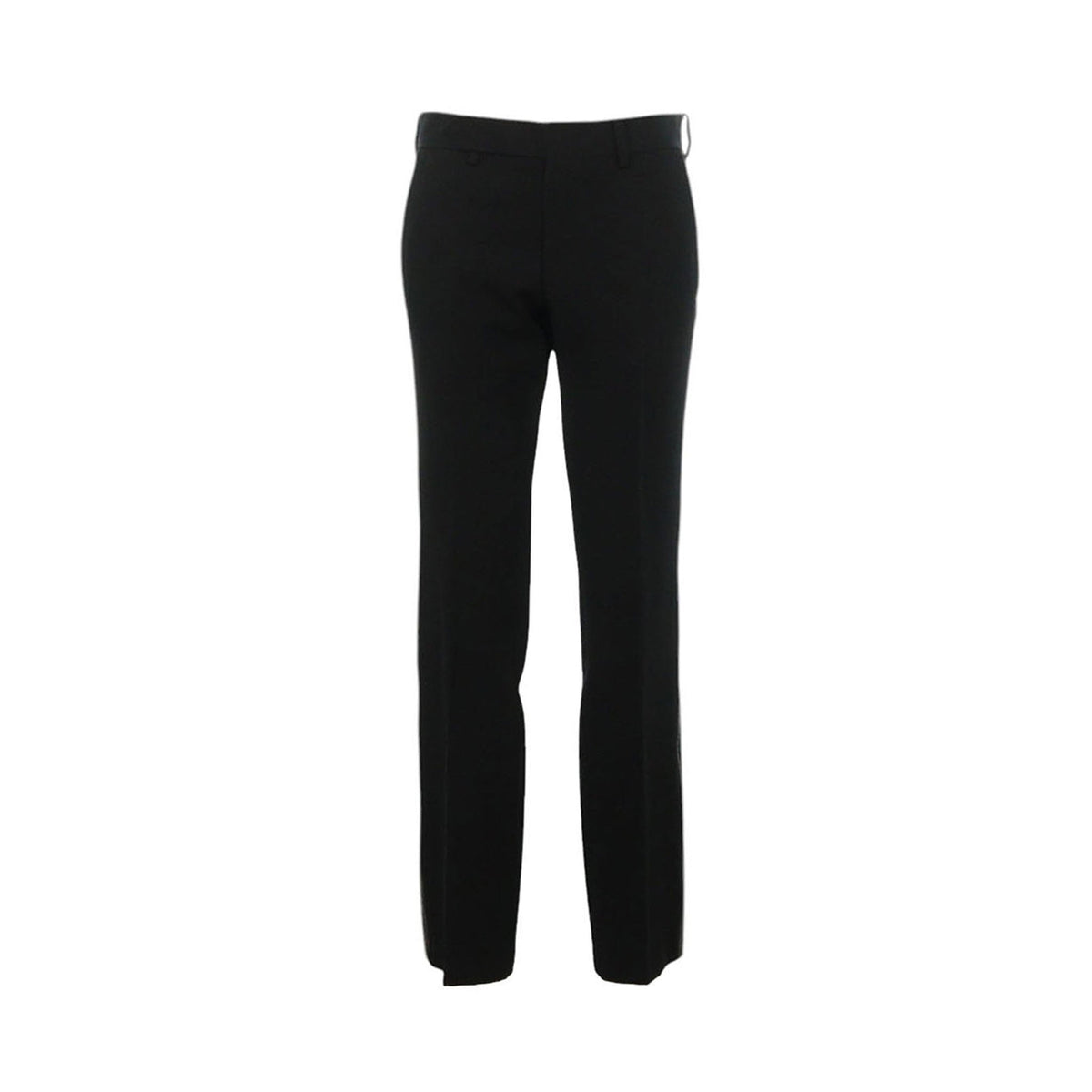 NUMBER (N)INE 2006 A/W Wool Silk Cowhide Pants Black/Silver