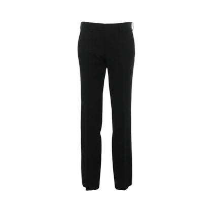NUMBER (N)INE 2006 A/W Wool Silk Cowhide Pants Black/Silver