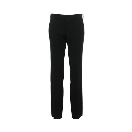 NUMBER (N)INE 2006 A/W Wool Silk Cowhide Pants Black/Silver