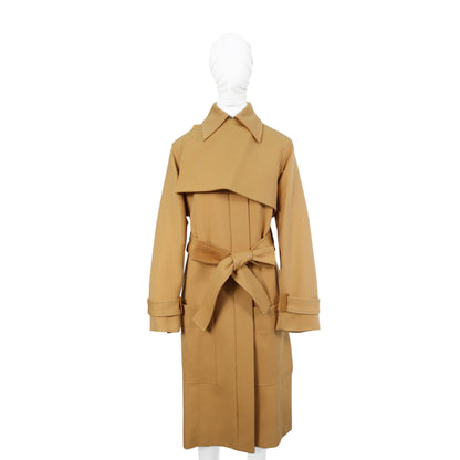 Celine CÉLINE by Phoebe Philo Wool Coat Beige Size 34