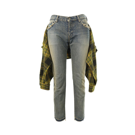 UNDERCOVER Indigo Yellow Denim