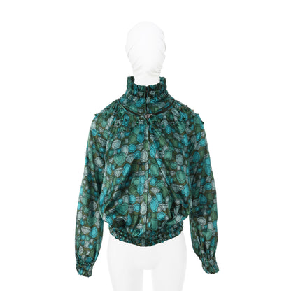 UNDERCOVER 2001 A/W Polyester Cupra Green Blue Multi Jacket