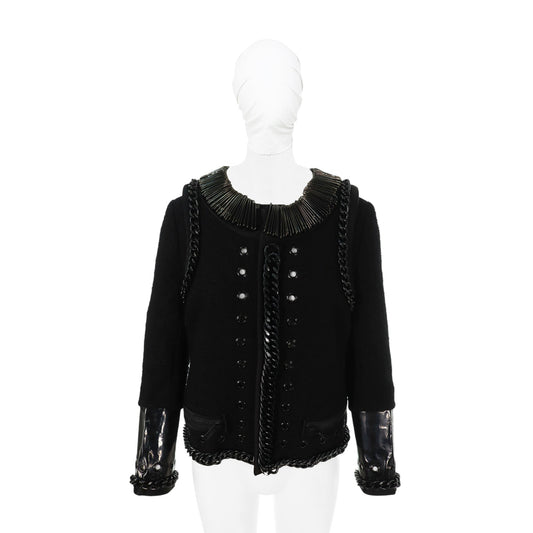 UNDERCOVER 2014 S/S Black Wool Coat Size 2
