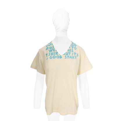 Maison Martin Margiela 2006 SS Off-White Cotton Size M