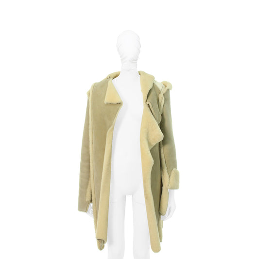 JUNYA WATANABE 1993 A/W Sheepskin Coat Beige