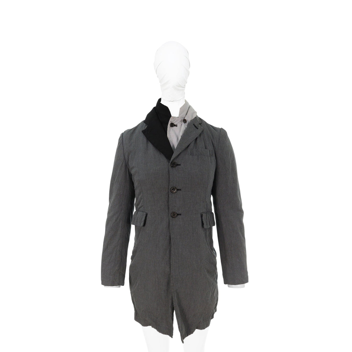 COMME des GARCONS 2011 S/S Cotton Poly Coat Size XS