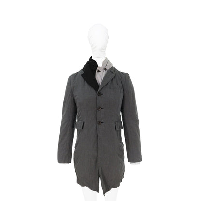 COMME des GARCONS 2011 S/S Cotton Poly Coat Size XS