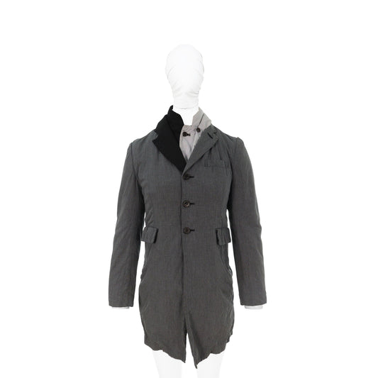 COMME des GARCONS 2011 S/S Cotton Poly Coat Size XS