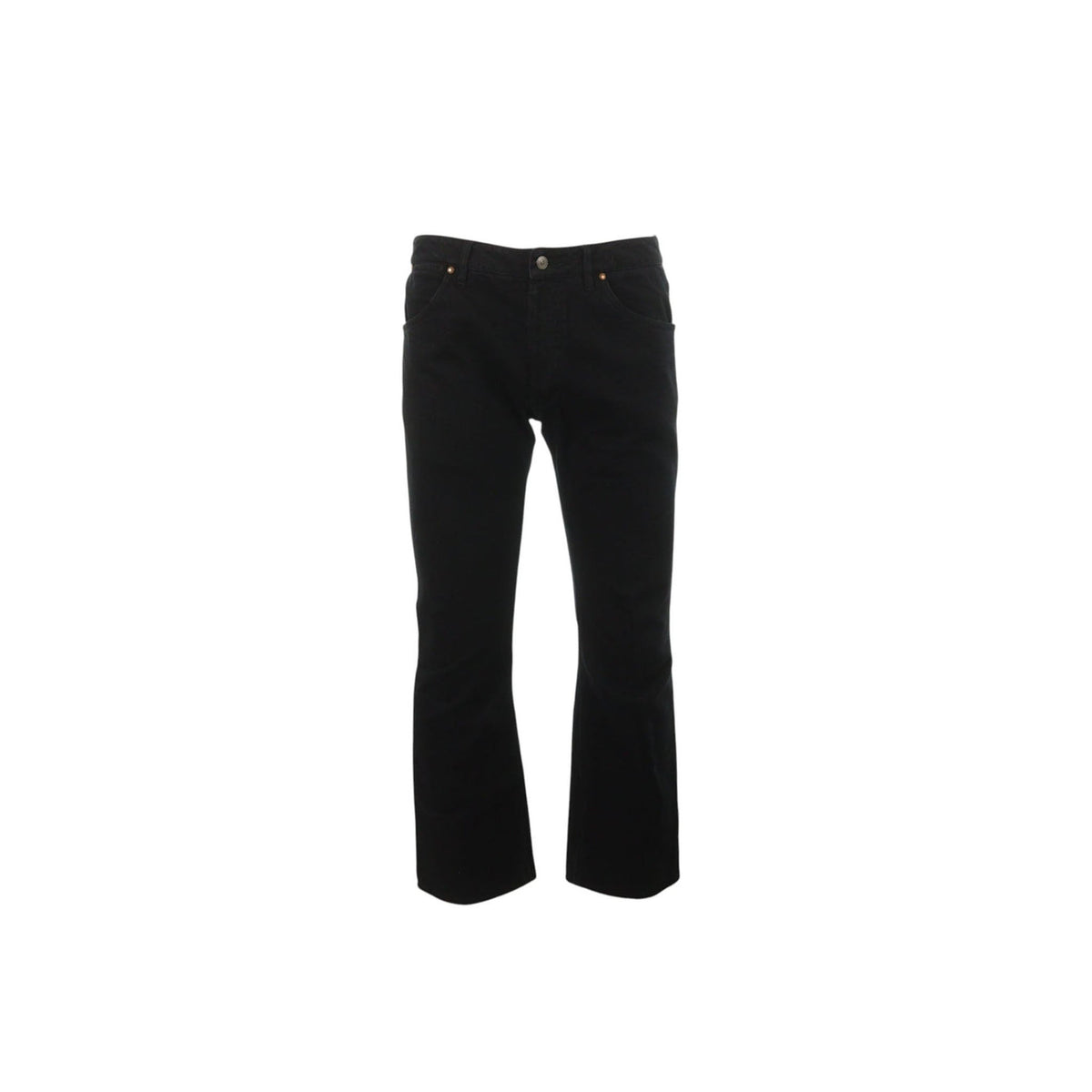 Maison Martin Margiela 2006 AW Black Cotton Denim Size 46
