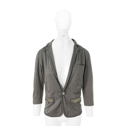 UNDERCOVER 2010SS Gray Poly Blend Jacket Size 1