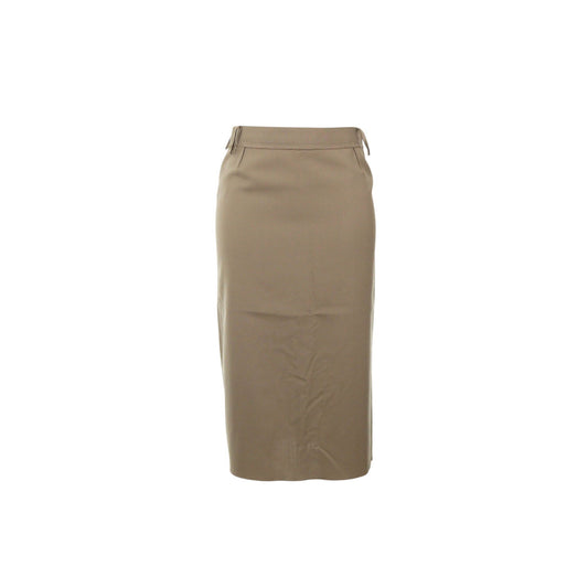 Maison Martin Margiela 2003S/S Gray Wool Blend Skirt Size 38