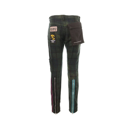 UNDERCOVER 2006S/S Cotton Acrylic Pants Green Size 2