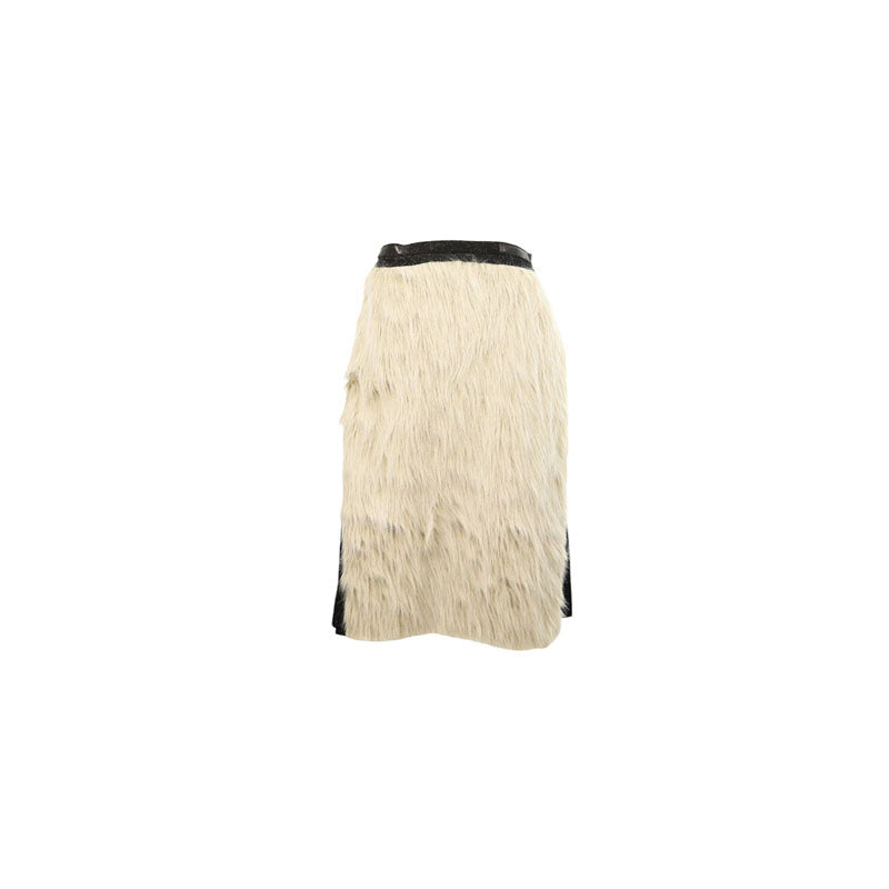 Yohji Yamamoto 2013 A/W Black White Skirt Size 3