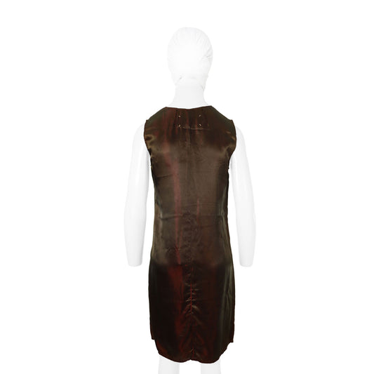 Maison Martin Margiela 97AW Red Midi Dress Size 38