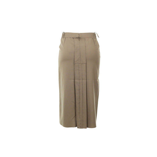 Maison Martin Margiela 2003S/S Gray Wool Blend Skirt Size 38