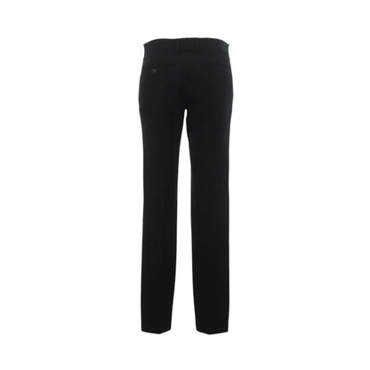 NUMBER (N)INE 2006 A/W Wool Silk Cowhide Pants Black/Silver