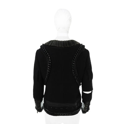 UNDERCOVER 2014 S/S Black Wool Coat Size 2