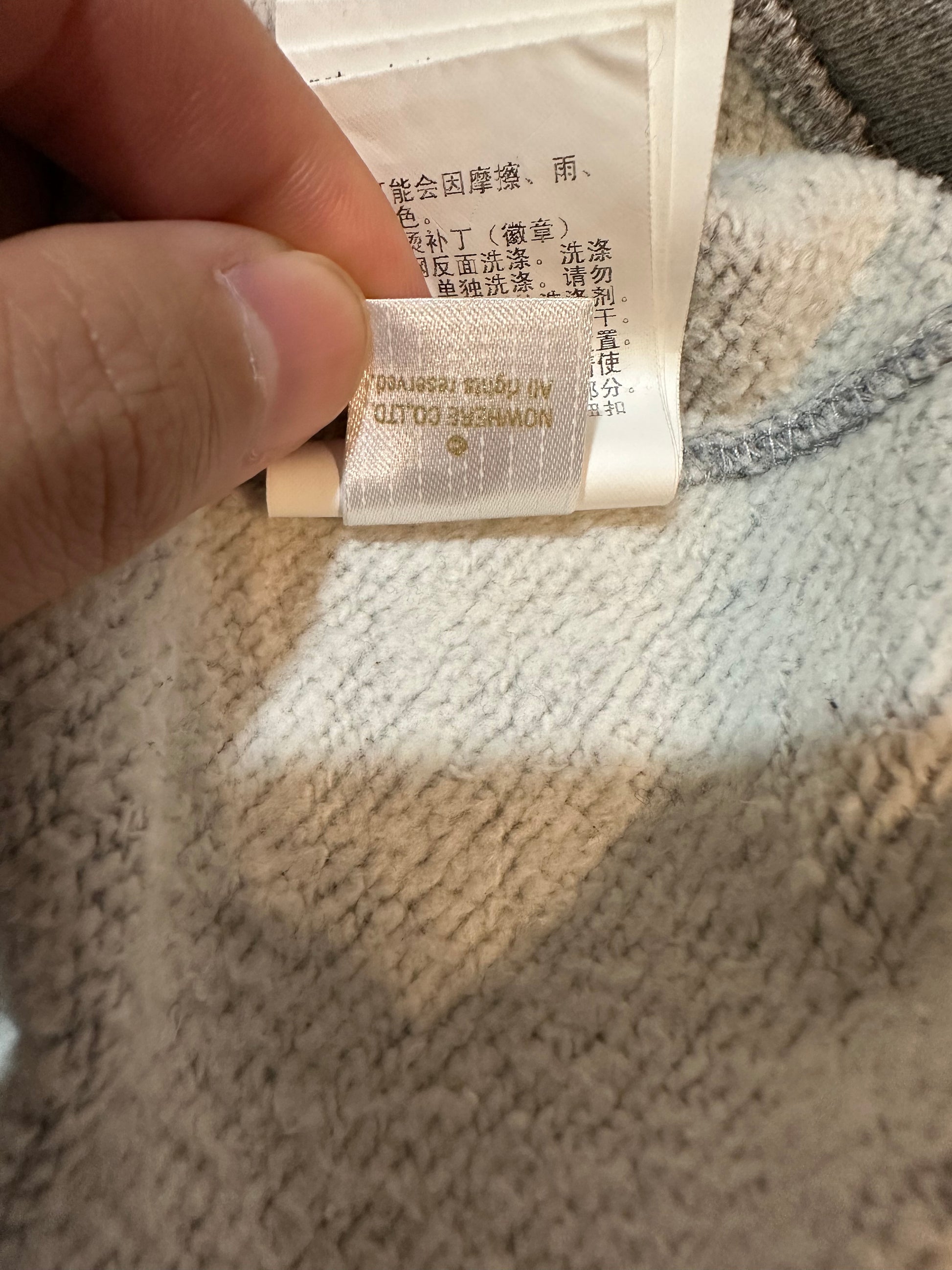 Bape - BAPE BY A BATHING APE CrazyFace Full Zip Hoody Gray Size L