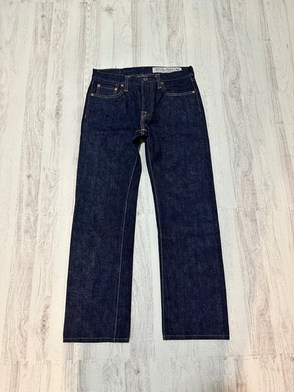 Vintage Kapital Bottoms - KAPITAL Mitu Factory Denim Pants Black Size 27 - Authentic Archive