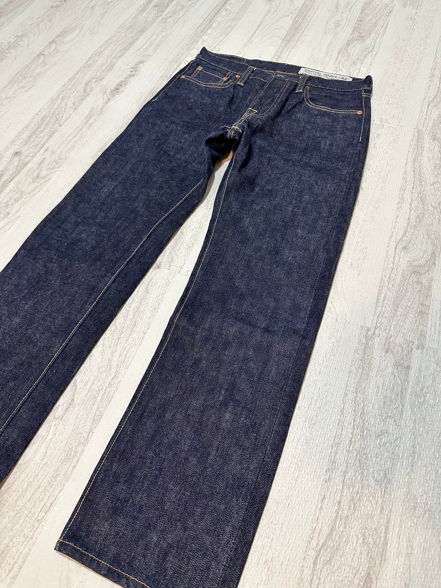 Kapital - KAPITAL Mitu Factory Denim Pants Black Size 27