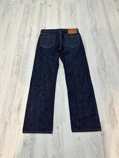 Vintage Kapital Bottoms - KAPITAL Mitu Factory Denim Pants Black Size 27 - Authentic Archive