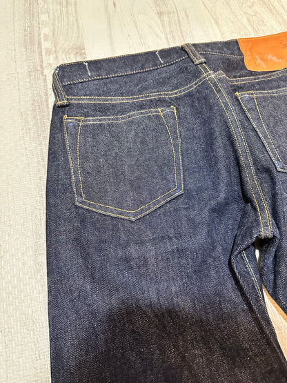 Vintage Kapital Bottoms - KAPITAL Mitu Factory Denim Pants Black Size 27 - Authentic Archive