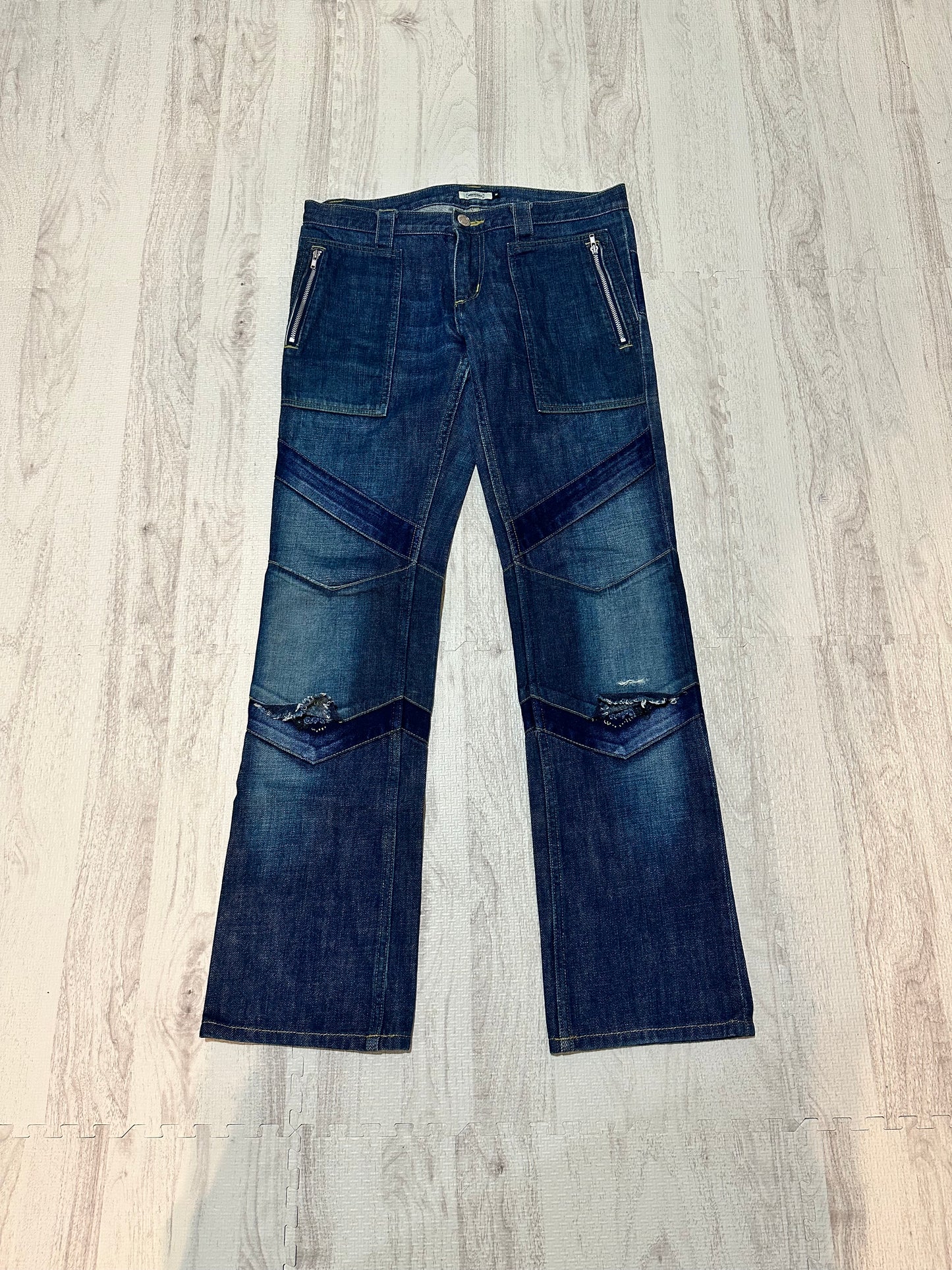 Undercover - UNDERCOVER Straight Denim Pants Indigo Cotton M