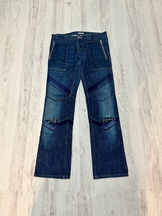 Undercover - UNDERCOVER Straight Denim Pants Indigo Cotton M