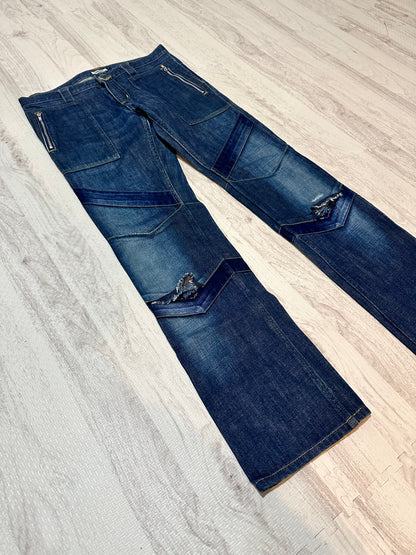 Vintage Undercover Bottoms - UNDERCOVER Straight Denim Pants Indigo Cotton M - Authentic Archive