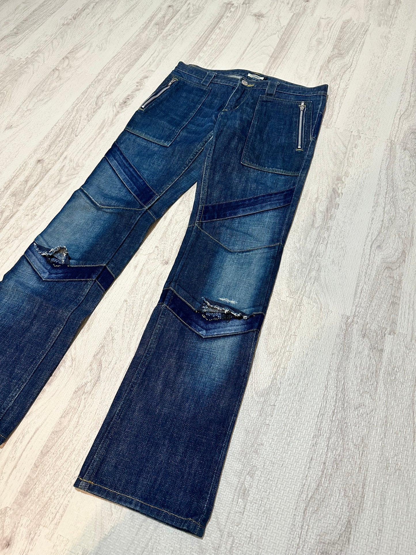 Undercover - UNDERCOVER Straight Denim Pants Indigo Cotton M