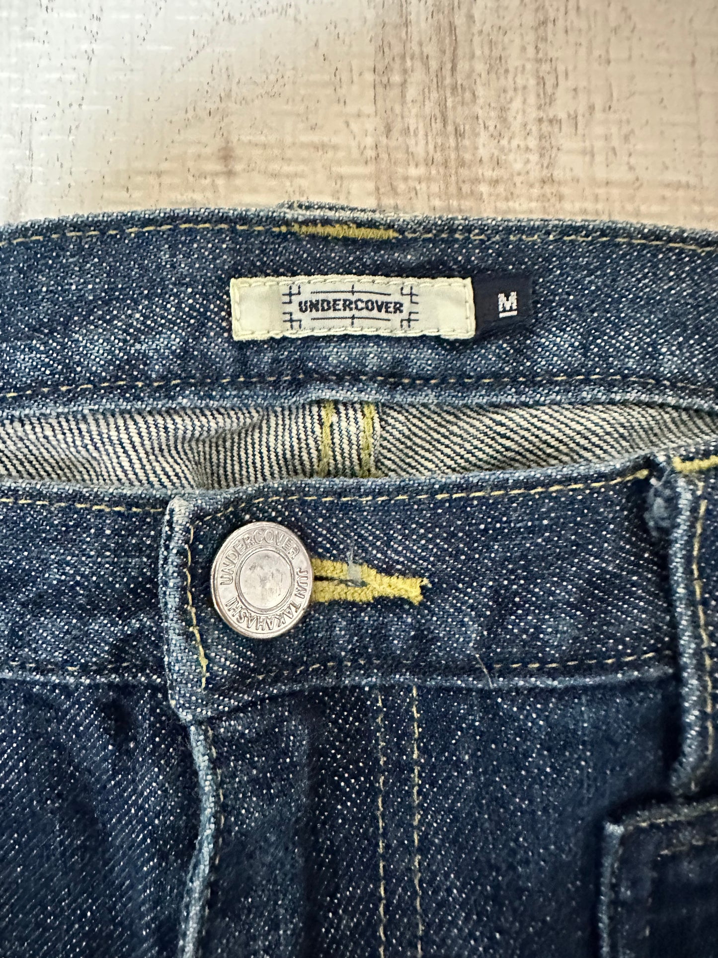 Undercover - UNDERCOVER Straight Denim Pants Indigo Cotton M