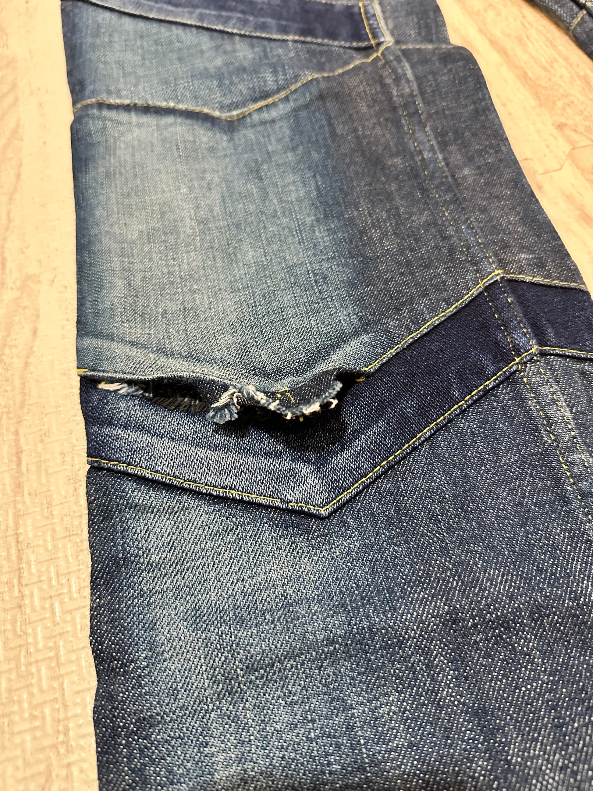 Undercover - UNDERCOVER Straight Denim Pants Indigo Cotton M