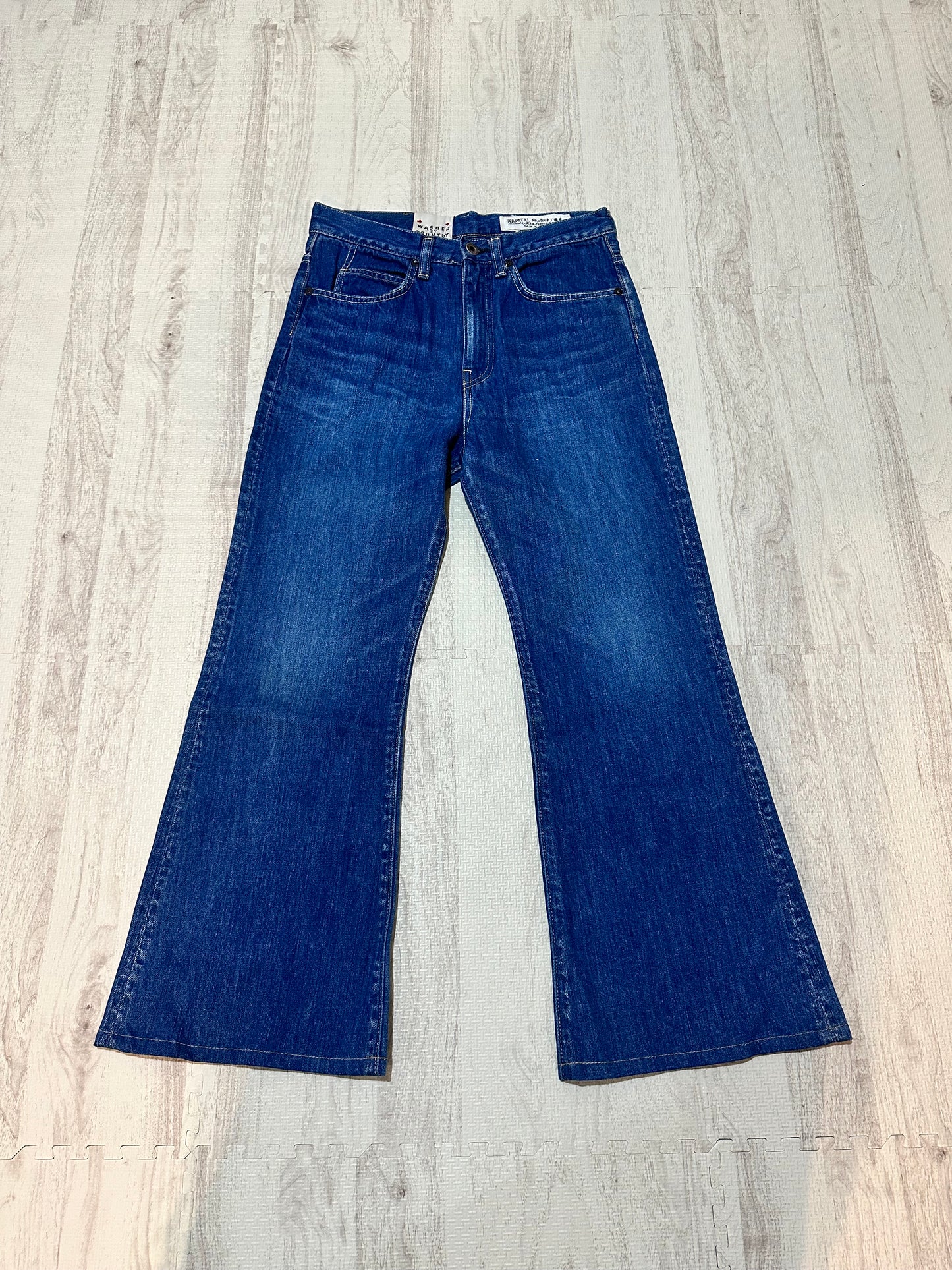 Kapital - KAPITAL 14oz Denim 5p Flare Pants Blue Size 29