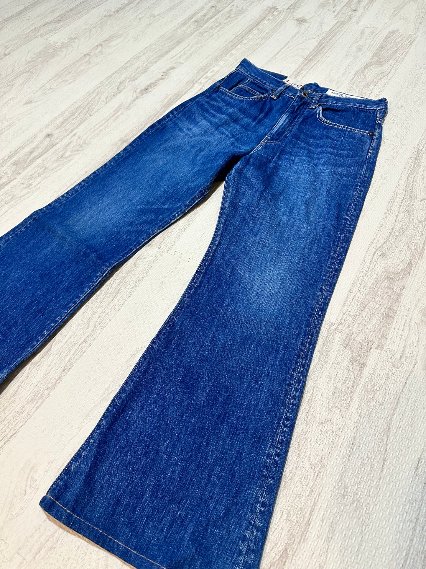 Kapital - KAPITAL 14oz Denim 5p Flare Pants Blue Size 29