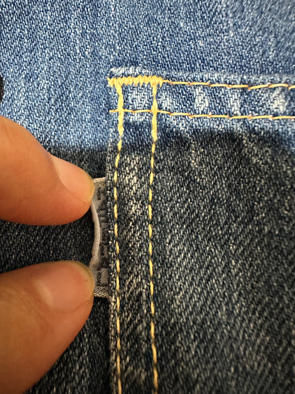 Vintage Kapital Bottoms - KAPITAL 14oz Denim 5p Flare Pants Blue Size 29 - Authentic Archive