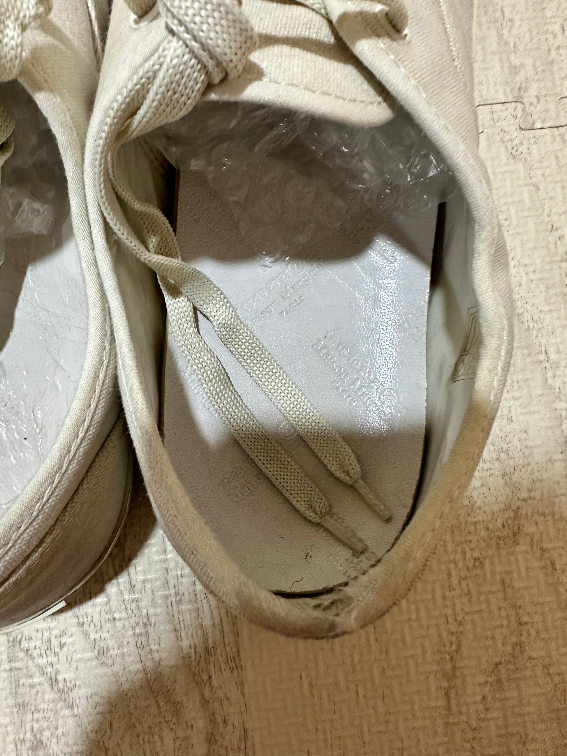 Maison Margiela - Maison Margiela Tabi Canvas Sneakers White Size 42 26.5cm