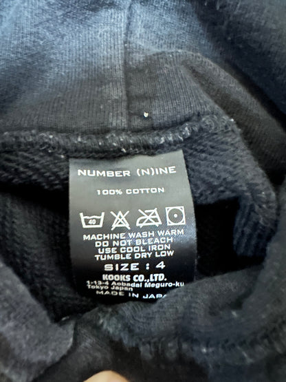 Vintage Number (N)ine Tops - NUMBER (N)INE Welcome to the Shadow Hoodie Black 4 - Authentic Archive