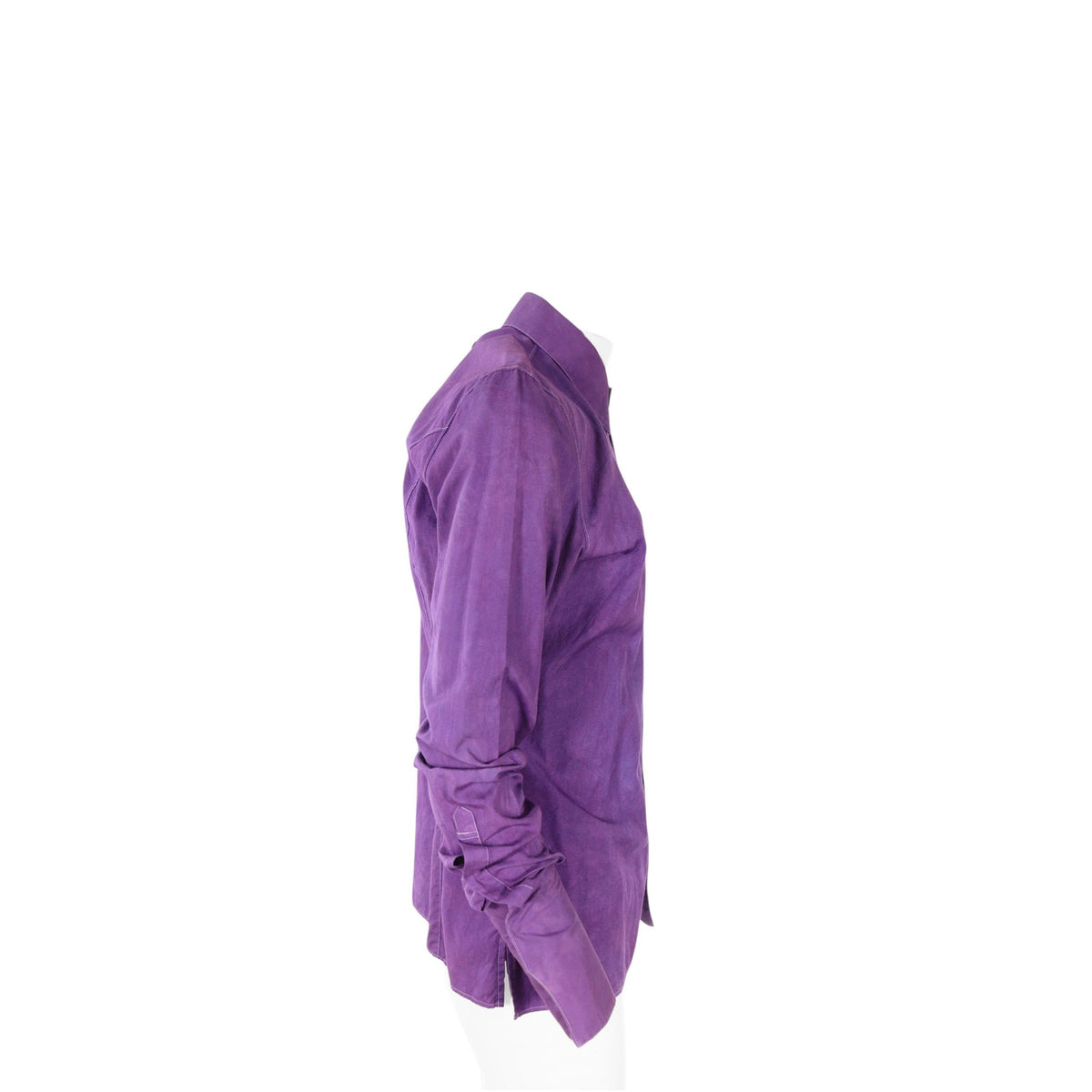 Jean Paul GAULTIER HOMME 1990s Purple Cotton Shirt