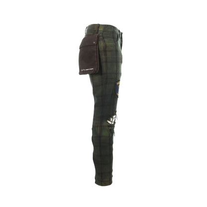 UNDERCOVER 2006S/S Cotton Acrylic Pants Green Size 2