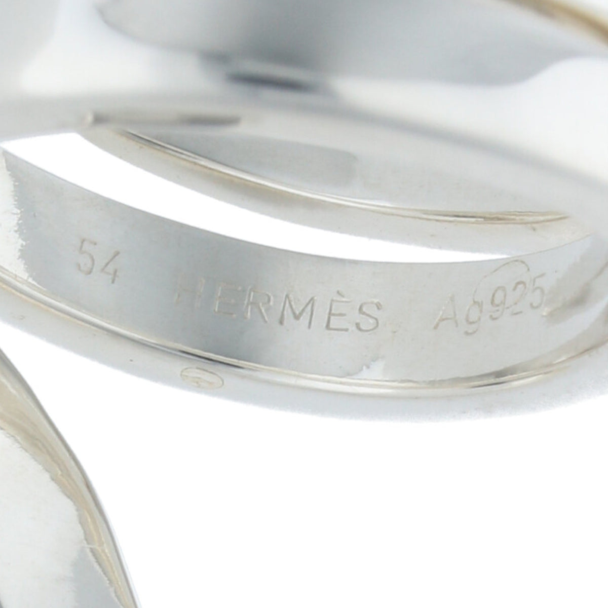 HERMES 2000s Ag925 Silver Ring
