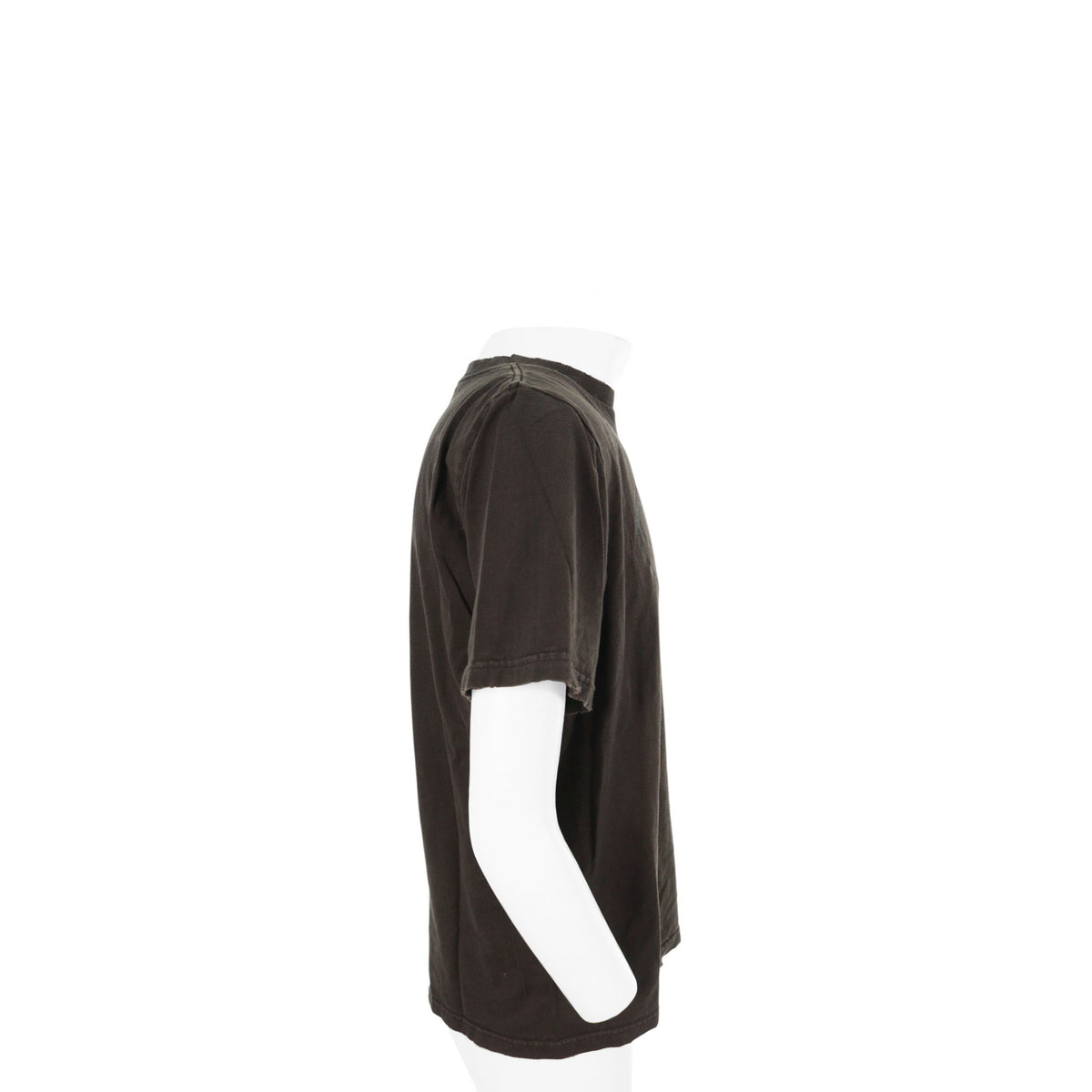 NUMBER (N)INE Cotton T-Shirt Dark Brown Faded Size 4
