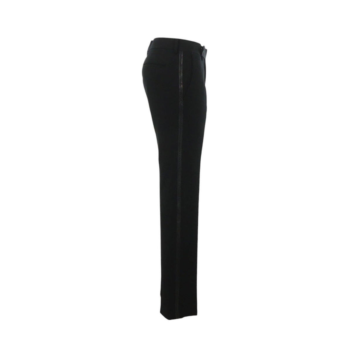 NUMBER (N)INE 2006 A/W Wool Silk Cowhide Pants Black/Silver