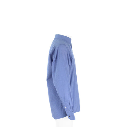 HERMES Cotton Long Sleeve Shirt Blue Size 40