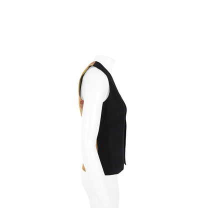 JUNYA WATANABE 1993 S/S Black Yellow Cotton Vest